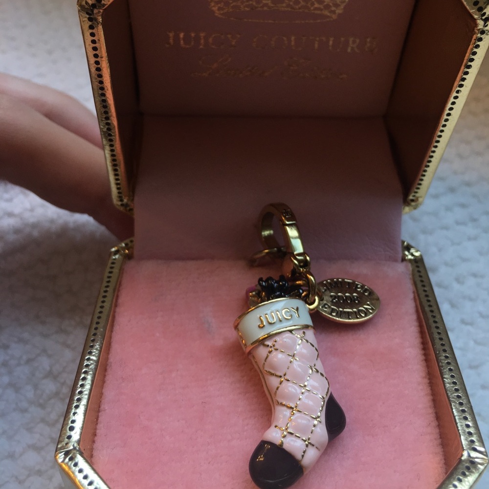 HTF 2008 Limited Edition Juicy Couture Charm w box